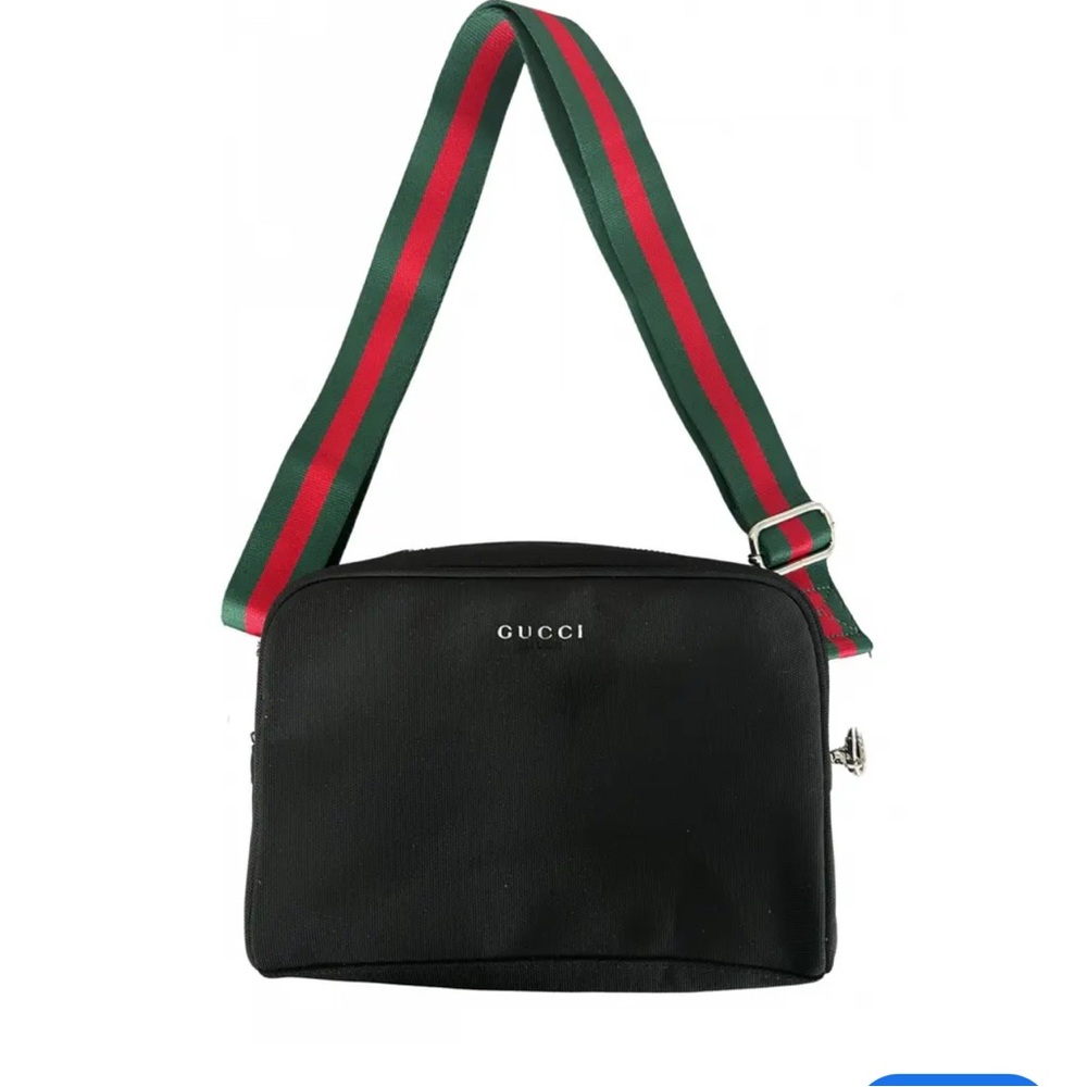 COPY - Gucci vanity converter to a Crossbody Bag with Green and Red Strap